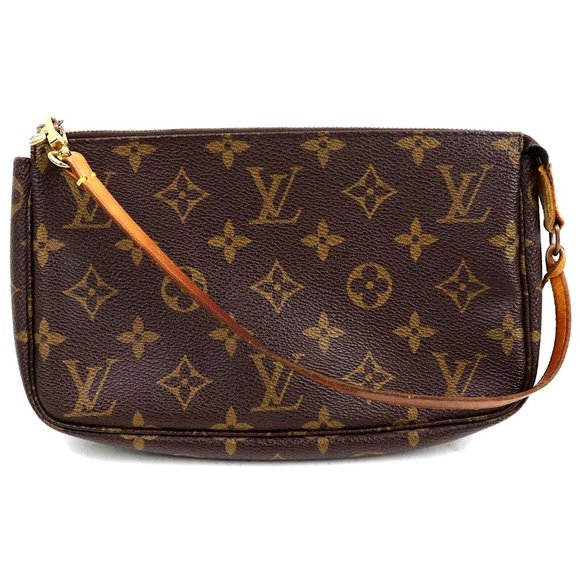 Auth Louis Vuitton Pochette Mini Bag #3451L21 - Picture 1 of 8